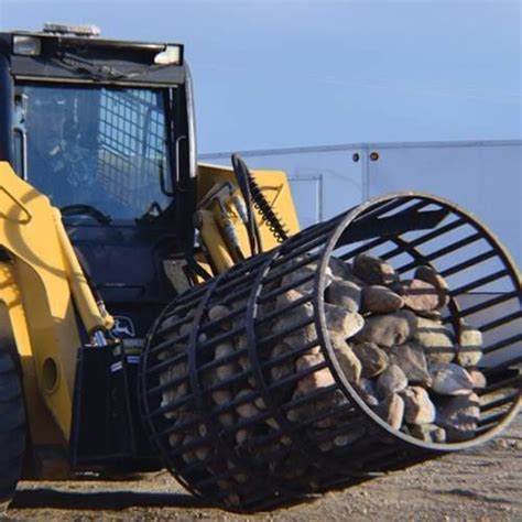 skid steer rotary rock picker|flexxifinger quicker picker rock.